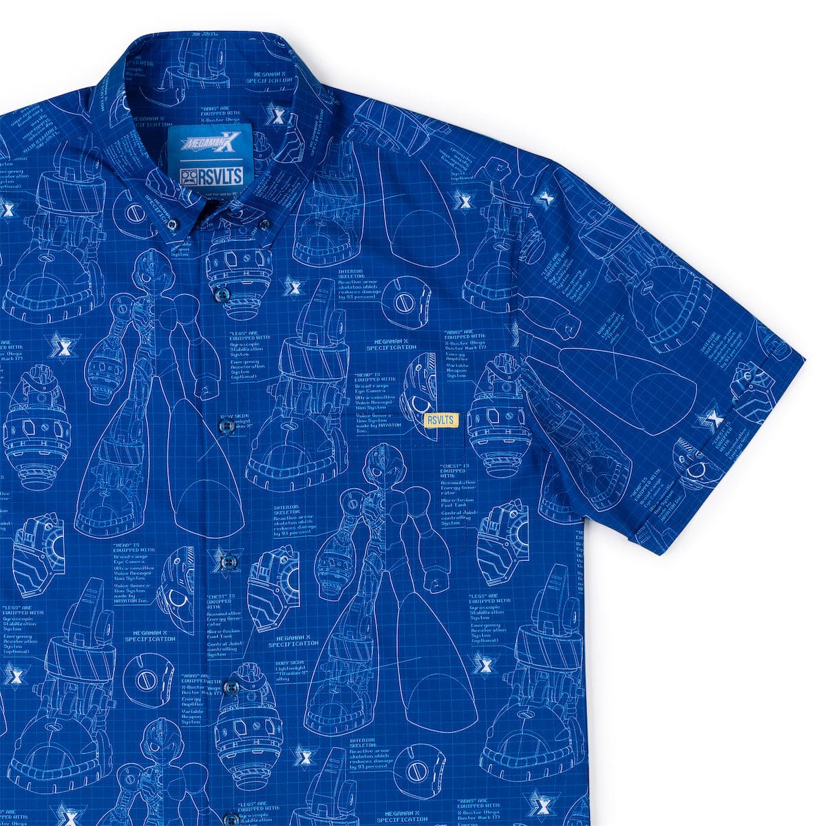 Mega Man Megamatics X – KUNUFLEX Short Sleeve Shirt