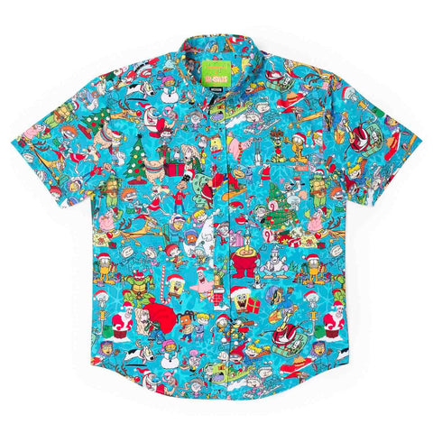 rsvlts-nickelodeon-nick-holiday-mashup-jolly-mashup-blue-wholesale-exclusive-_-kunuflex-short-sleeve-shirt