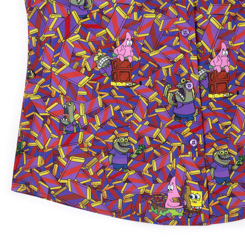 rsvlts-nickelodeon-womens-short-sleeve-shirt-spongebob-chooooocolate-womens-kunuflex-short-sleeve-shirt-spongebob-chooooocolate-womens-kunuflex-short-sleeve-shirt