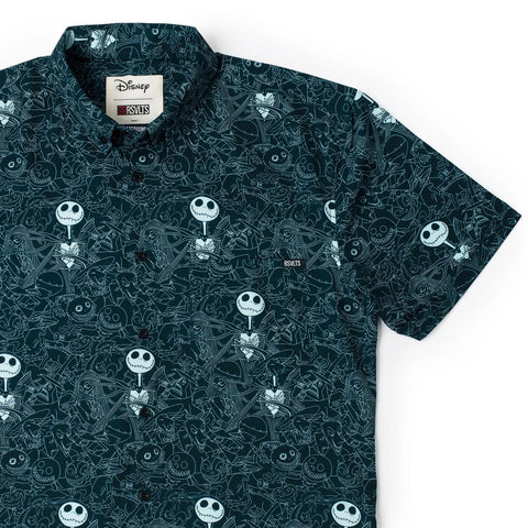 rsvlts-nightmare-before-christmas-short-sleeve-shirt-disney-tim-burton-s-the-nightmare-before-christmas-bone-daddy-mint-kunuflex-short-sleeve-shirt-wholesale-exclusive