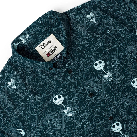 rsvlts-nightmare-before-christmas-short-sleeve-shirt-disney-tim-burton-s-the-nightmare-before-christmas-bone-daddy-mint-kunuflex-short-sleeve-shirt-wholesale-exclusive