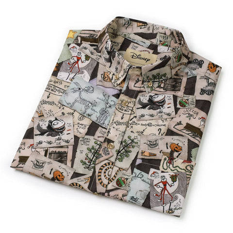 rsvlts-nightmare-before-christmas-short-sleeve-shirt-disney-tim-burtons-the-nightmare-before-christmas-christmas-screamatics-kunuflex-short-sleeve-shirt-disney-tim-burtons-the-nightmare-before-christmas-christmas-screamatics-kunuflex-short-sleeve-shirt