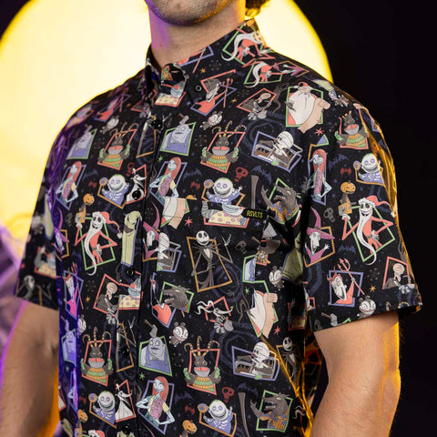 rsvlts-nightmare-before-christmas-short-sleeve-shirt-disney-tim-burtons-the-nightmare-before-christmas-nightmare-neighbors-kunuflex-short-sleeve-shirt-disney-tim-burtons-the-nightmare-before-christmas-nightmare-neighbors-kunuflex-short-sleeve-shirt