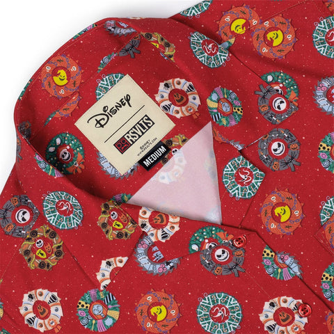 rsvlts-nightmare-before-christmas-womens-short-sleeve-shirt-disney-tim-burtons-the-nightmare-before-christmas-wreathing-havoc-womens-kunuflex-short-sleeve-shirt-disney-tim-burtons-the-nightmare-before-christmas-wreathing-havoc-womens-kunuflex-short-sleeve-shirt