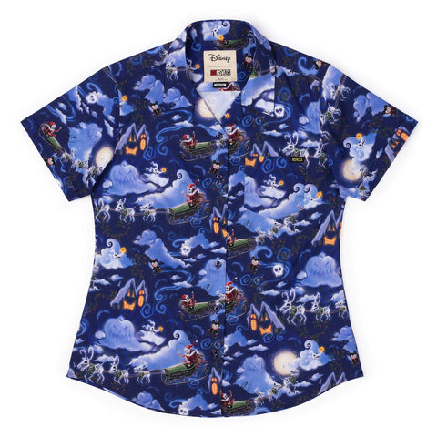 rsvlts-xs-nightmare-before-christmas-womens-short-sleeve-shirt-disney-tim-burtons-the-nightmare-before-christmas-here-comes-sandy-claws-womens-kunuflex-short-sleeve-shirt-disney-tim-burtons-the-nightmare-before-christmas-here-comes-sandy-claws-womens-kunuflex-short-sleeve-shirt