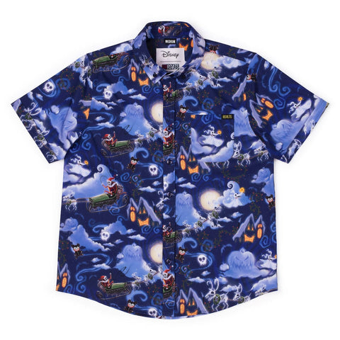 rsvlts-xs-nightmare-before-christmas-youth-short-sleeve-shirt-disney-tim-burtons-the-nightmare-before-christmas-here-comes-sandy-claws-youth-kunuflex-short-sleeve-shirt-disney-tim-burtons-the-nightmare-before-christmas-here-comes-sandy-claws-youth-kunuflex-short-sleeve-shirt