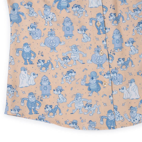 rsvlts-paging-mr-morrow-womens-short-sleeve-shirt-paging-mr-morrow-happy-morroween-womens-kunuflex-short-sleeve-shirt