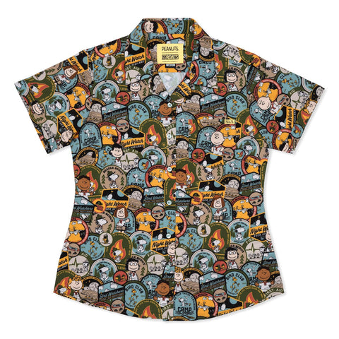 rsvlts-xs-peanuts-peanuts-merit-badges-womens-kunuflex-short-sleeve-shirt-peanuts-merit-badges-womens-kunuflex-short-sleeve-shirt