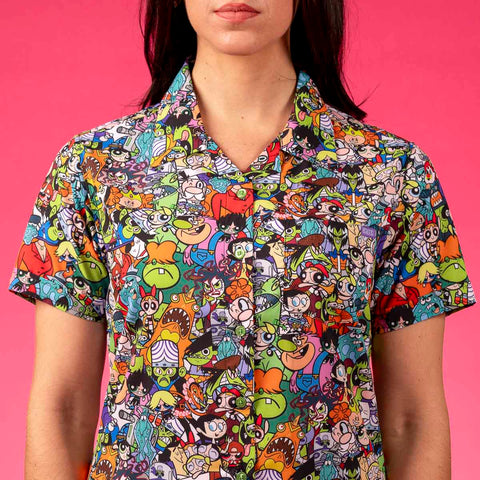 rsvlts-powerpuff-girls-womens-short-sleeve-shirt-the-powerpuff-girls-citizens-of-townsville-womens-kunuflex-short-sleeve-shirt-the-powerpuff-girls-citizens-of-townsville-womens-kunuflex-short-sleeve-shirt