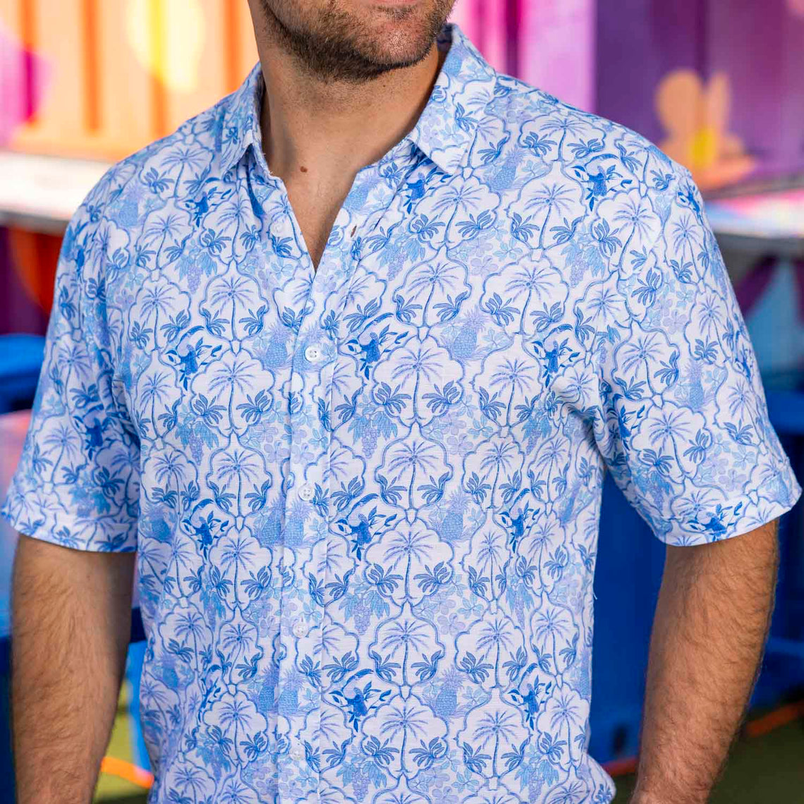Bluetopia – Bamboo Short Sleeve Shirt