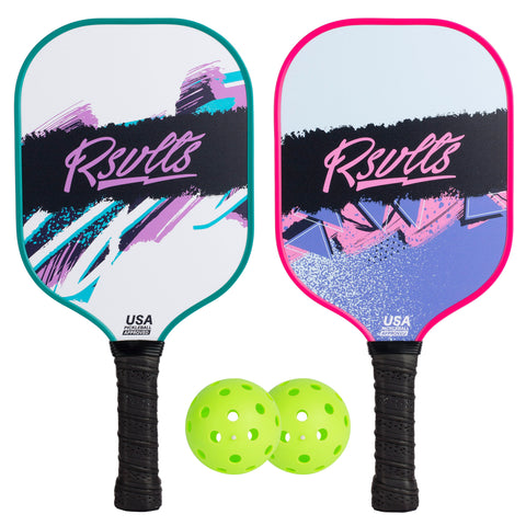 rsvlts-rsvlts-breakfast-balls-pickleball-collection-pink-teal-_-pickleball-paddle-set-breakfast-balls-pickleball-collection-pink-teal-_-pickleball-paddle-set