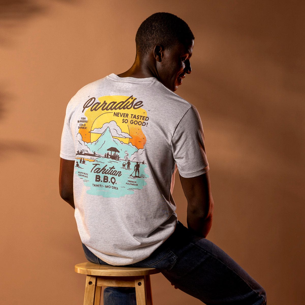 Tahitian B.B.Q. – Crewneck Tee
