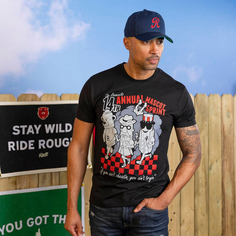 rsvlts-rsvlts-crewneck-t-shirt-14th-annual-mascot-sprint-crewneck-tee-14th-annual-mascot-sprint-crewneck-tee