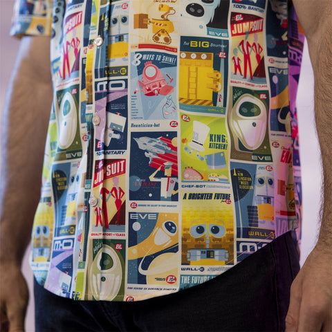 rsvlts-rsvlts-disney-and-pixar-wall-e-wall-of-fame-kunuflex-short-sleeve-shirt