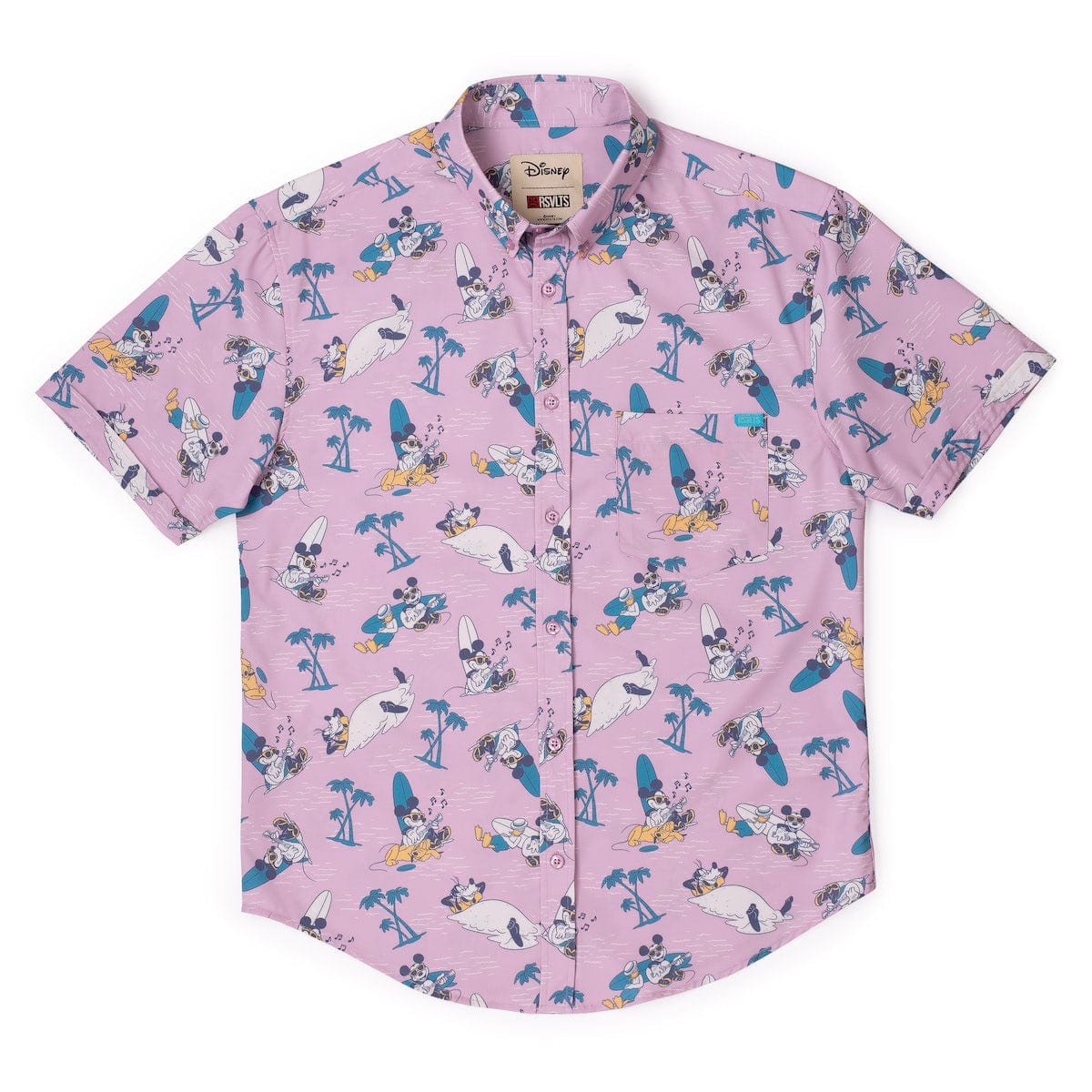 disney dress shirt Disney Shore Looks Relaxin' – KUNUFLEX Short Sleeve Shirt by RSVLTS