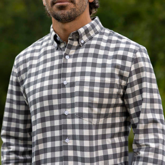 RSVLTS RSVLTS Flanny DeVito _ BorlandFlex™ Long Sleeve Flannel