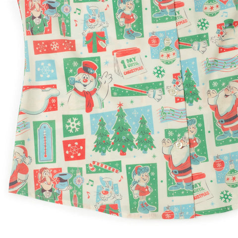 frosty-the-snowman-a-jolly-happy-soul-womens-kunuflex-short-sleeve-shirt