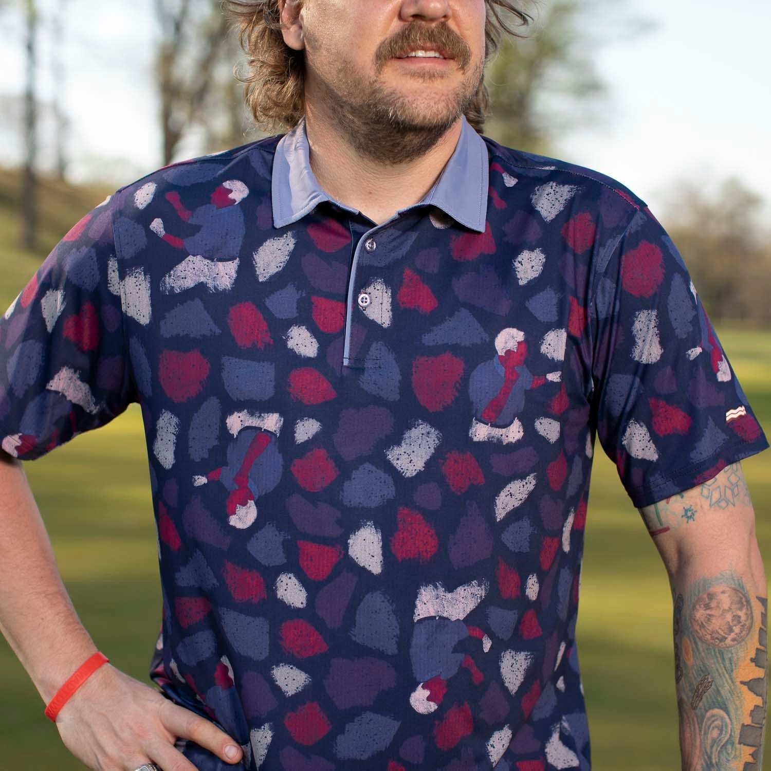 トップス 50s Pilgrim PoloShirt Happy Gilmore “The Price Is Wrong” – All-Day Polo