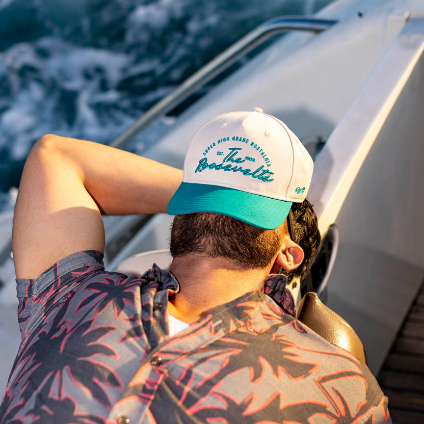 RSVLTS RSVLTS Hat Super High Grade Nostalgia (Teal) – 5-Panel Hat Super High Grade Nostalgia (Teal) – 5-Panel Hat