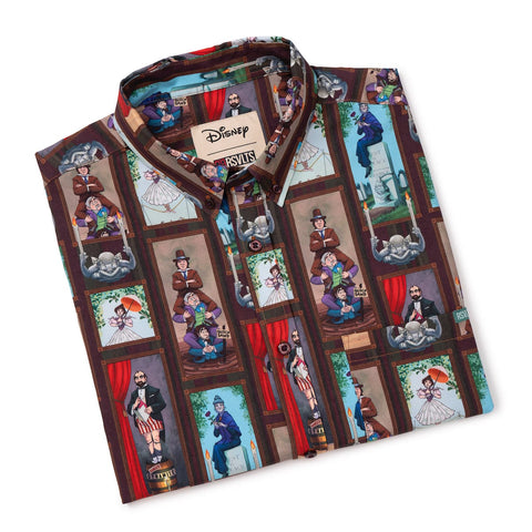 rsvlts-rsvlts-haunted-mansion-the-stretching-room_-kunuflex-short-sleeve-shirt-haunted-mansion-the-stretching-room_-kunuflex-short-sleeve-shirt