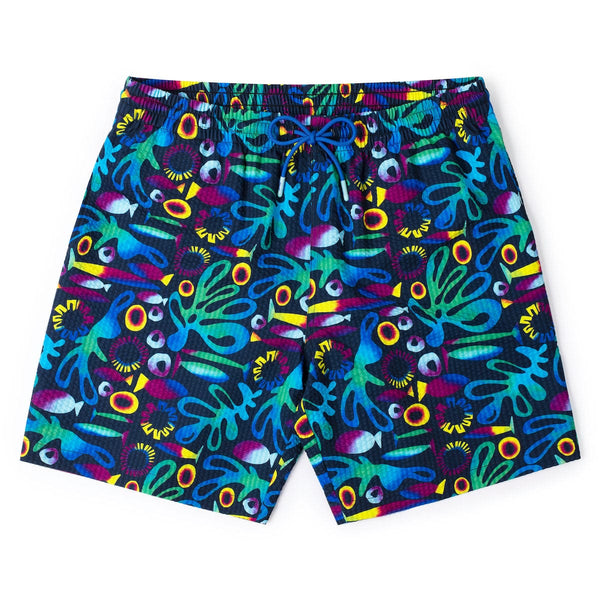 Rad Reef – Stretch Seersucker Hybrid Shorts