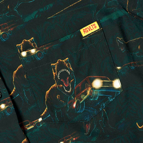 rsvlts-rsvlts-jurassic-park-must-go-faster-womens-kunuflex-short-sleeve-shirt