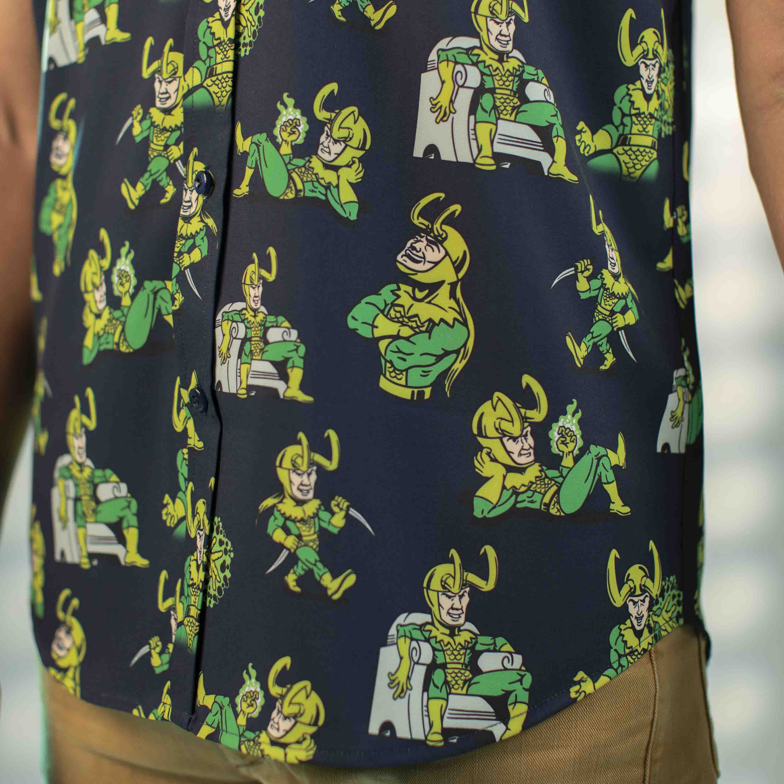 Loki “God of Mischief” – KUNUFLEX Short Sleeve Shirt