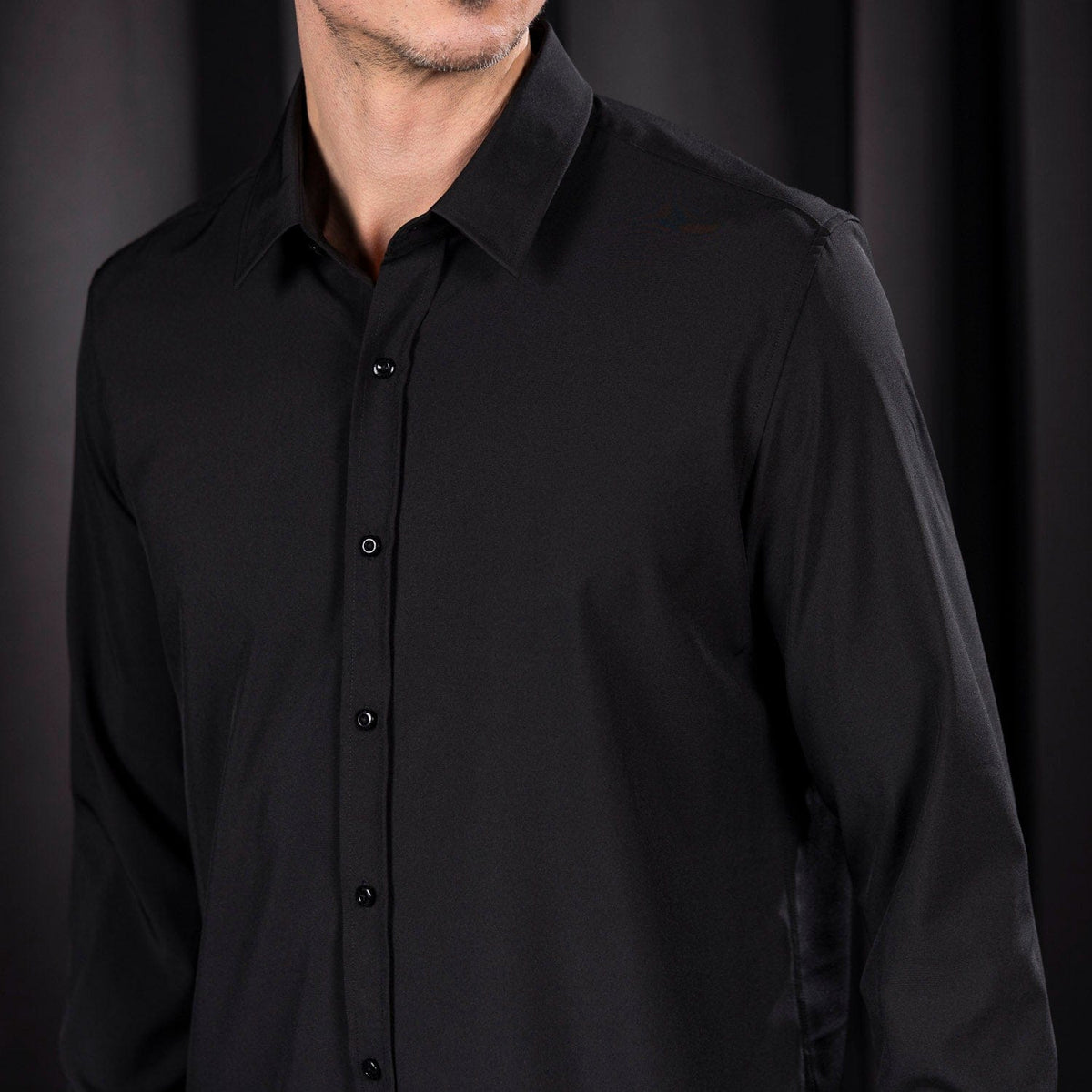 black long sleeve gatsby dress The Gatsby Collection 2025 Black – Good Looks KUNUFLEX Dress Shirt