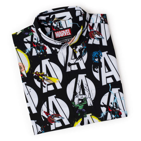 rsvlts-rsvlts-marvels-avengers-a-is-for-avengers-kunuflex-short-sleeve-shirt