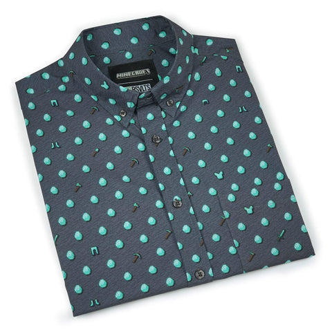 minecraft dress shirt Minecraft Tee Shirt Minecraft Clothing Like a Boss Radar Toys