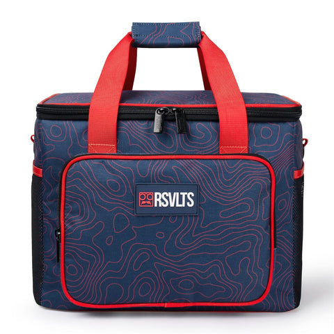 rsvlts-rsvlts-navy-topo-cooler-bag-navy-topo-cooler-bag