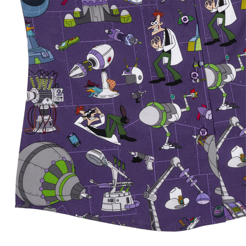 rsvlts-rsvlts-phineas-and-ferb-dr-doof-women-_-kunuflex-short-sleeve-shirt-phineas-and-ferb-dr-doof-women-_-kunuflex-short-sleeve-shirt