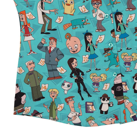 rsvlts-rsvlts-phineas-and-ferb-multi-character-womens-_-kunuflex-short-sleeve-shirt-phineas-and-ferb-multi-character-womens-_-kunuflex-short-sleeve-shirt