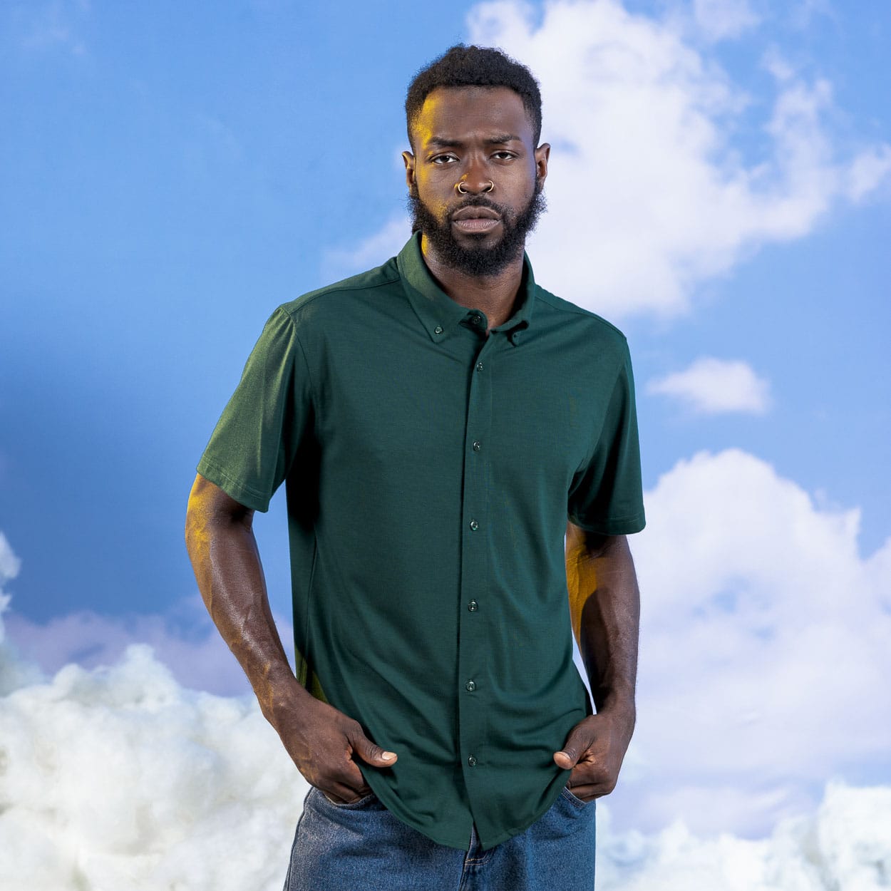 Deep Cypress – Zephyr Short Sleeve Shirt