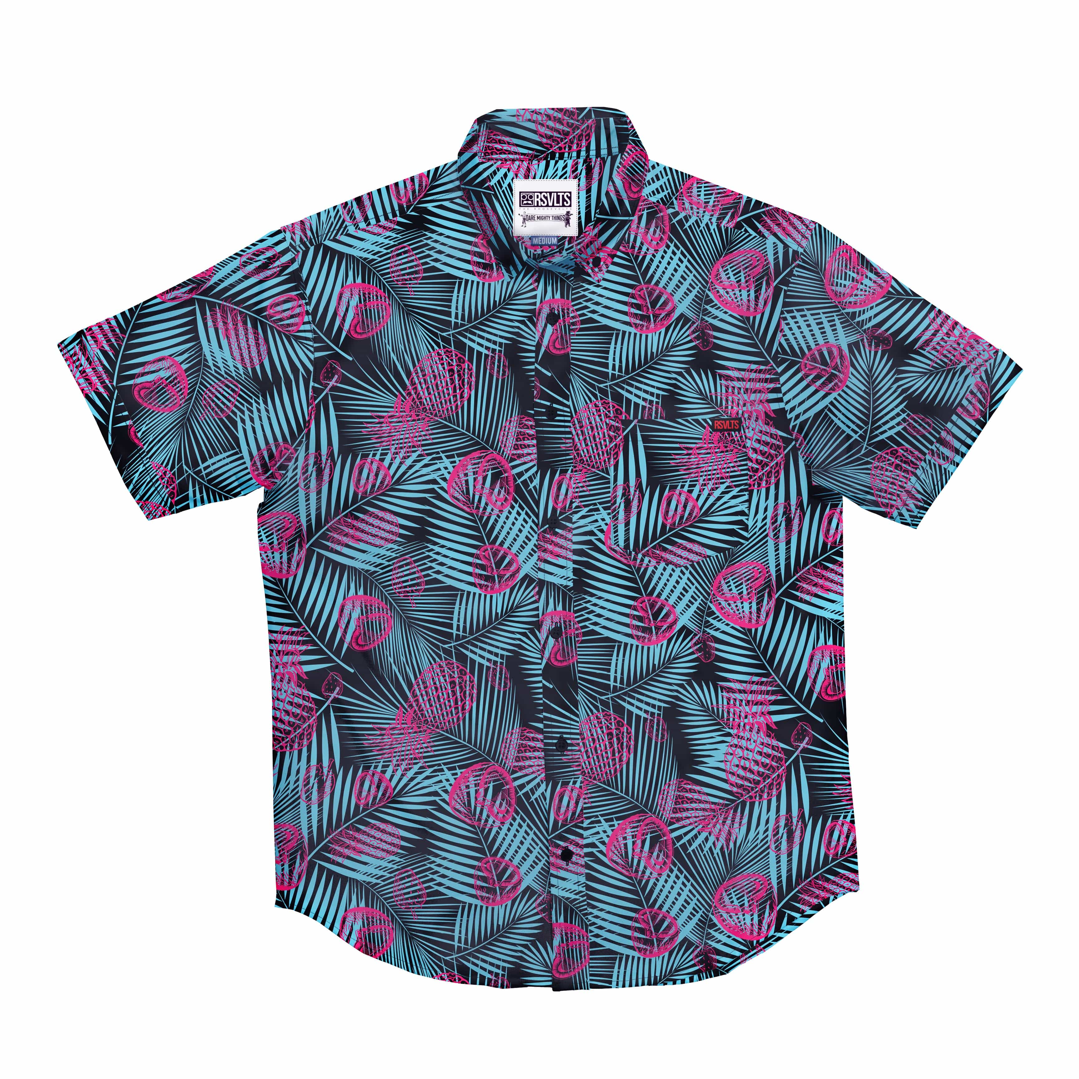 シウミン ペンコン<X Times ( )>シャツ rsvlts-short-sleeve-shirt-