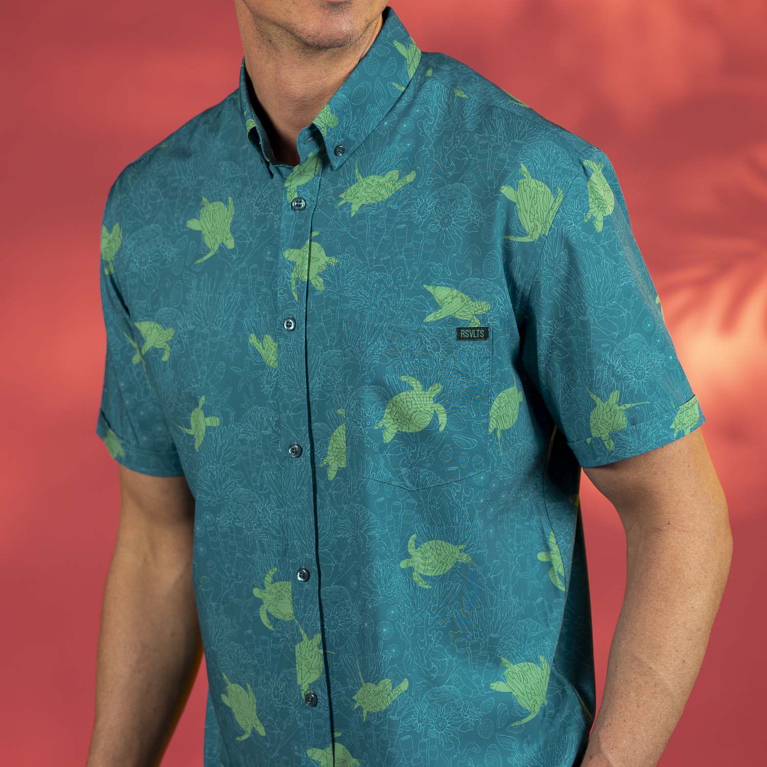 Turtle Tide – KUNUFLEX Short Sleeve Shirt