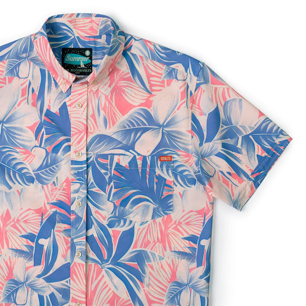 シャツ COMFORT FIT SHIRtSUPER 120sWOOL TROPICAL rsvlts-short-sleeve-shirt-xs-