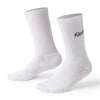 The Bolt (White) – Crew Socks