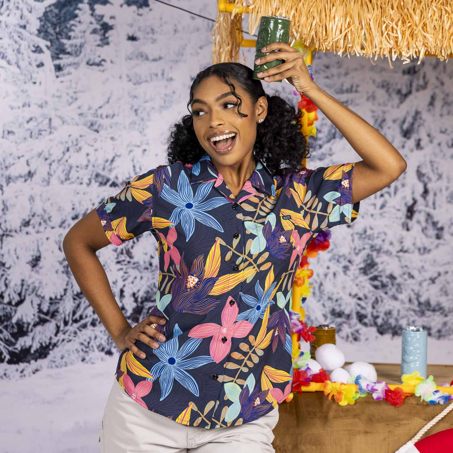 Halfway to Summer Button-Up Shirts | Vibrant Styles for Men & Women
