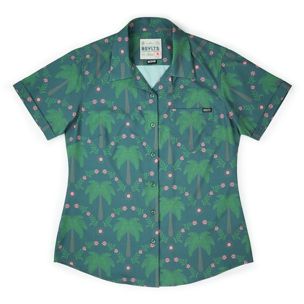 BIG Keep Palm – Women's KUNUFLEX Short Sleeve Shirt