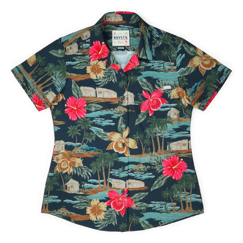 rsvlts-xs-rsvlts-womens-short-sleeve-shirt-cabana-noir-womens-kunuflex-short-sleeve-shirt-cabana-noir-womens-kunuflex-short-sleeve-shirt