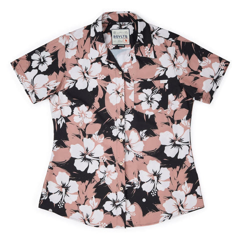 rsvlts-xs-rsvlts-womens-short-sleeve-shirt-hibiscus-explosion-womens-kunuflex-short-sleeve-shirt-hibiscus-explosion-womens-kunuflex-short-sleeve-shirt
