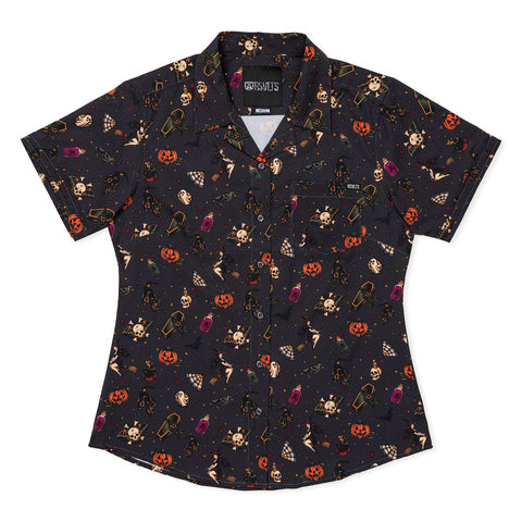 rsvlts-xs-rsvlts-womens-short-sleeve-shirt-tats-spooky-womens-kunuflex-short-sleeve-shirt-tats-spooky-womens-kunuflex-short-sleeve-shirt