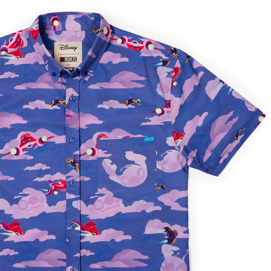 RSVLTS XS RSVLTS Disney Lilo & Stitch “Nobody Gets Left Behind” – KUNUFLEX Short Sleeve Shirt