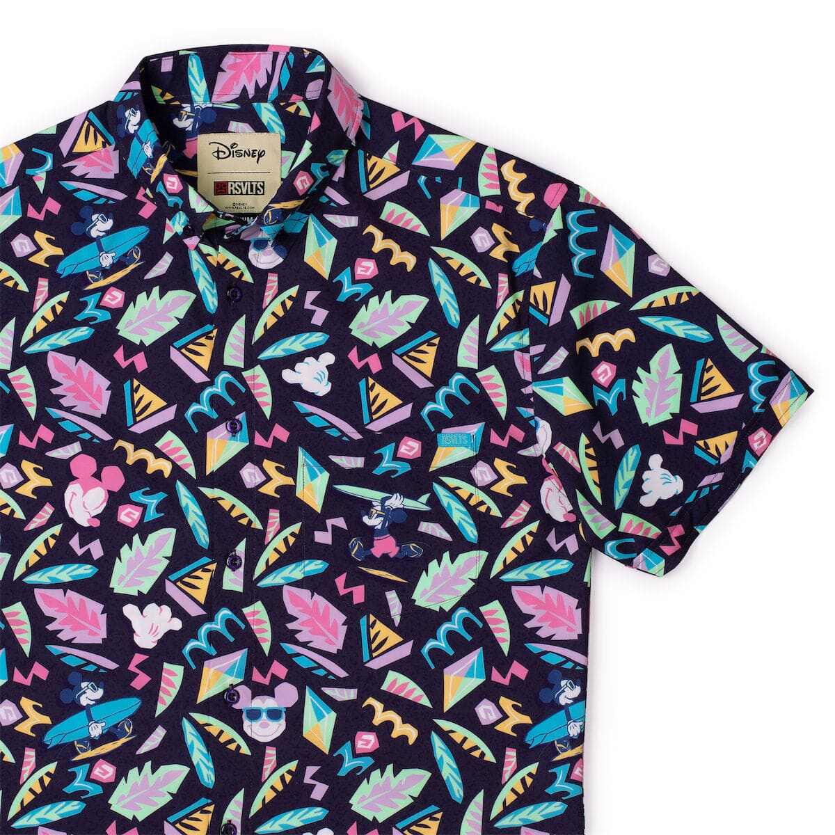Disney "Surfin' Mickey" – KUNUFLEX Short Sleeve Shirt