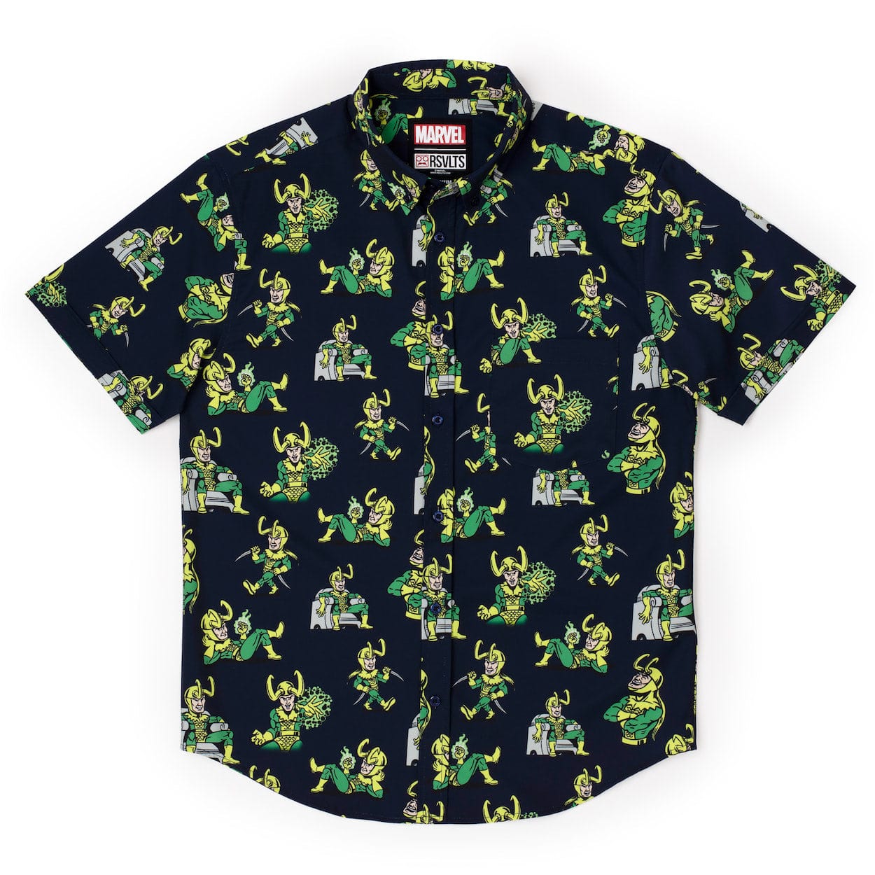 Loki “God of Mischief” – KUNUFLEX Short Sleeve Shirt