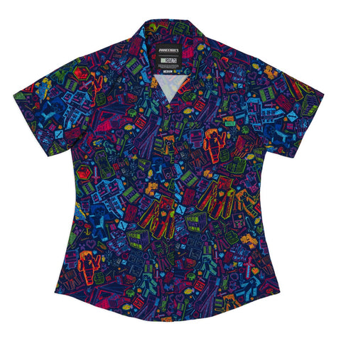 rsvlts-xs-rsvlts-minecraft-blacklight-blocks-womens-_-kunuflex-short-sleeve-shirt-minecraft-blacklight-blocks-womens-_-kunuflex-short-sleeve-shirt