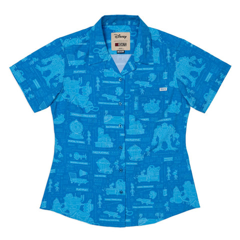 rsvlts-xs-rsvlts-phineas-and-ferb-blueprints-womens-_-kunuflex-short-sleeve-shirt-phineas-and-ferb-blueprints-womens-_-kunuflex-short-sleeve-shirt