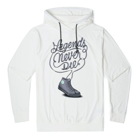 catch em all fishing merch reel legends never die Legends Never Die – Performance Hoodie