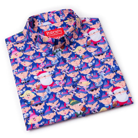 rsvlts-rudolph-short-sleeve-shirt-rudolph-the-red-nosed-reindeer-we-are-santa-s-elves-kunuflex-short-sleeve-shirt-rudolph-the-red-nosed-reindeer-we-are-santa-s-elves-kunuflex-short-sleeve-shirt